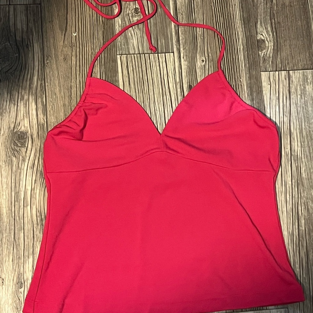 Red Halter Top
